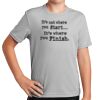 Youth PosiCharge ® RacerMesh® Tee Thumbnail
