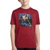 Youth Heather Contender Tee Thumbnail