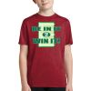 Youth Heather Contender Tee Thumbnail