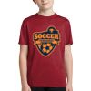 Youth Heather Contender Tee Thumbnail