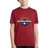 Youth Heather Contender Tee Thumbnail