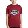 Youth Heather Contender Tee Thumbnail