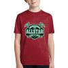 Youth Heather Contender Tee Thumbnail
