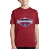 Youth Heather Contender Tee Thumbnail