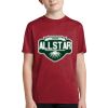 Youth Heather Contender Tee Thumbnail