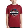 Youth Heather Contender Tee Thumbnail