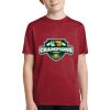 Youth Heather Contender Tee Thumbnail