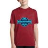 Youth Heather Contender Tee Thumbnail