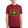 Youth Heather Contender Tee Thumbnail